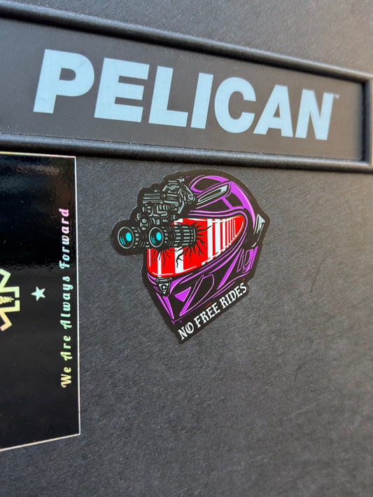"Night Rides" Sticker