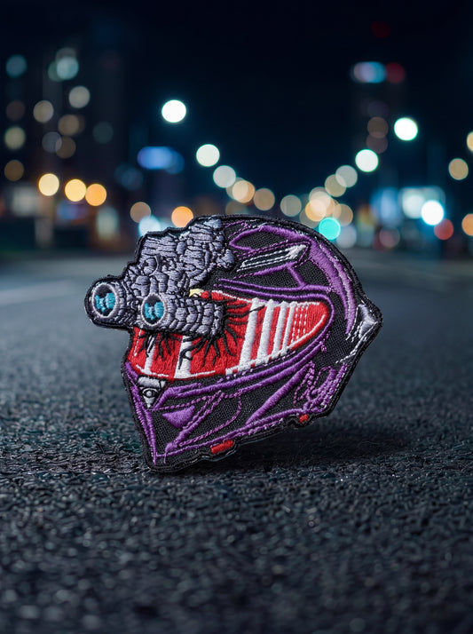 "Night Rides" Embroidery Velcro Patch