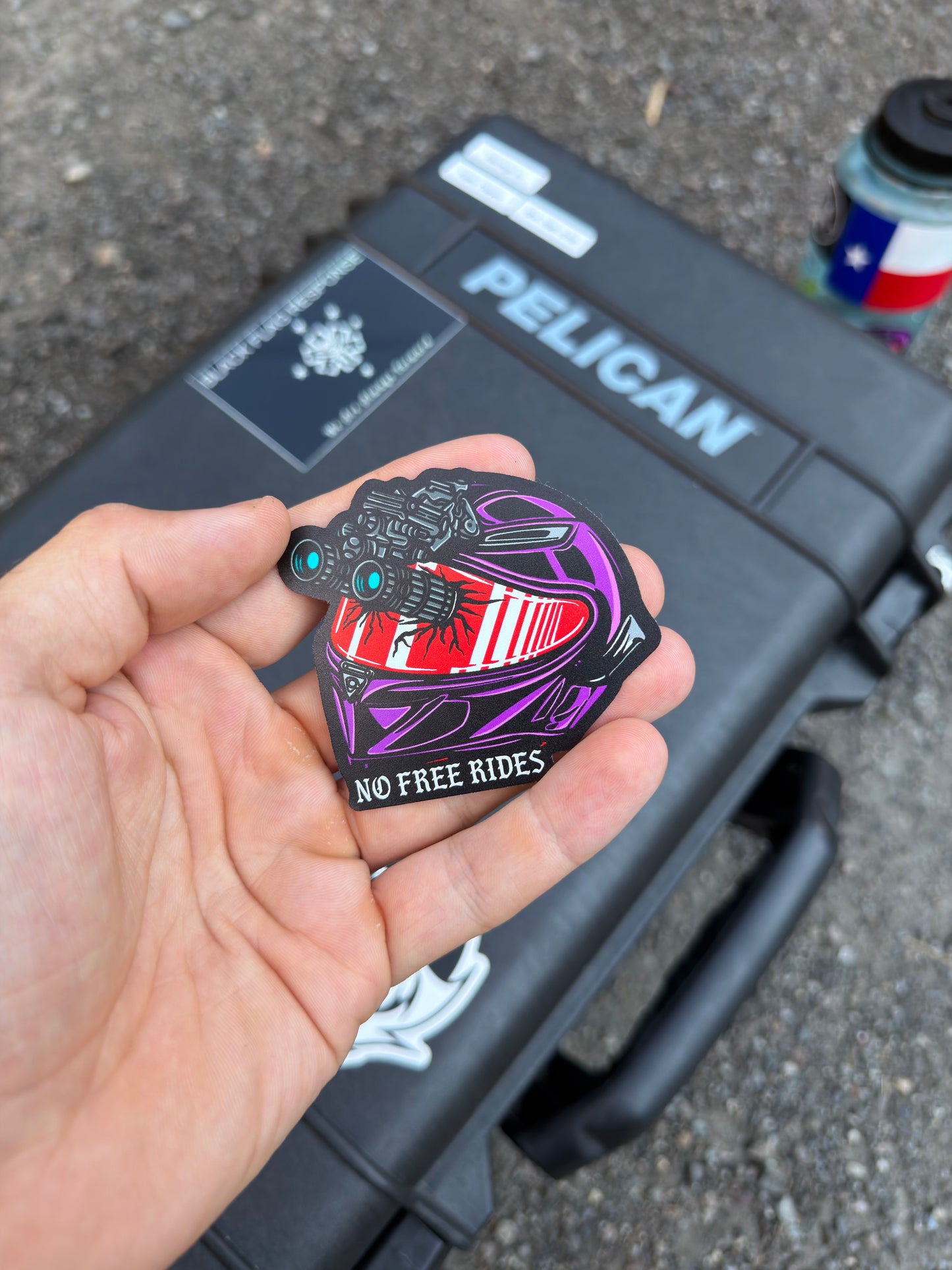 "Night Rides" Sticker