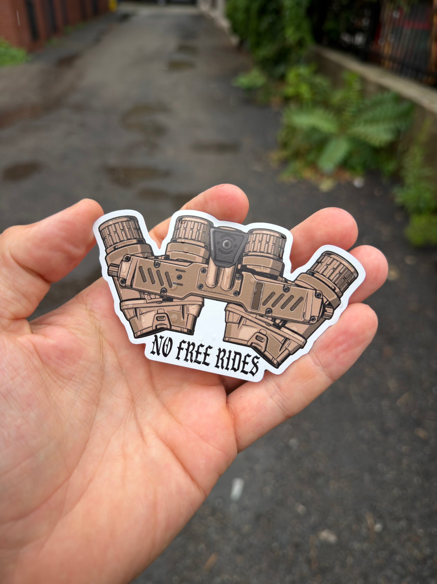 "97°" Sticker